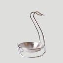 2 PCS Kitchen Detachable Stainless Steel Soup Spoon Rack Hot Pot Tableware, Number of layers (specifications): Swan