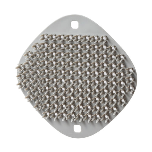 2 PCS Multifunctional Silicone Cleaning Brush Non-Oily Kitchen Cleaning Scouring Pad(Pine Gray)
