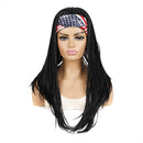 Colored Small Dirty Braid Wig Headgear Hair Band Style Small Braid Wig Headgear(2