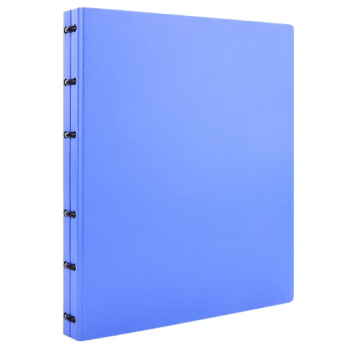 Deli 5780 Large Capacity Business Card Book Loose-Leaf Business Card Storage Book 600 Sheets(Blue)