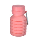 S001 Silicone Folding Water Bottle Telescopic Mouthwash Cup Coffee Cup(Orange)