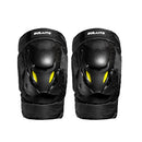 SULAITE Motorcycle Protector Rider Wind Warmth Protective Gear Riding Equipment, Colour: Black Elbow Pads
