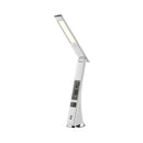 U11 Touch 3-Level Dimming LED Eye Protection Desk Lamp With Perpetual Calendar/Alarm/Temperature Function(White)