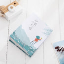 4 PCS 6 Inch 100 Sheets Simple Photo Albums Interstitial 4R Small Album Graduation Album(Impression Journey)