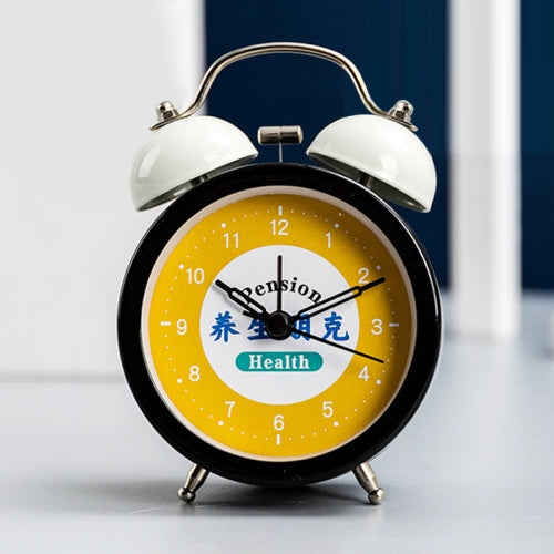 Cartoon Children High Volume Alarm Multifunctional Bedside Clock, Colour: Yellow Tide