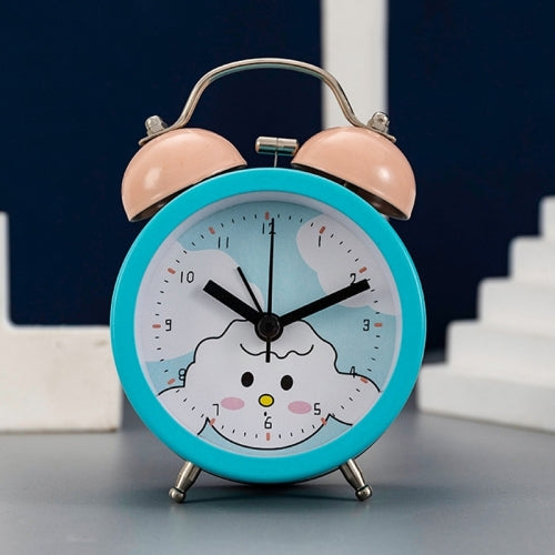 Cartoon Children High Volume Alarm Multifunctional Bedside Clock, Colour: Green HI! I am Here
