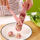 10 PCS Kitchen DIY Meatball Maker Creative Homemade Meatball Maker, Random Color Delivery