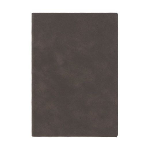 2 PCS Business Notebook PU Retro Soft Leather Office Notepad, Cover color: Reddish Brown Ordinary, Specification: A5