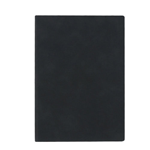 2 PCS Business Notebook PU Retro Soft Leather Office Notepad, Cover color: Dark Gray Ordinary, Specification: A5