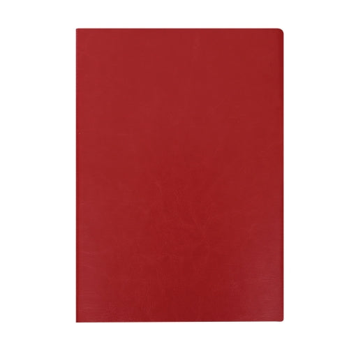 2 PCS Imitation Leather Business Notebook Retro Notebook, Cover color: Red, Specification: A5