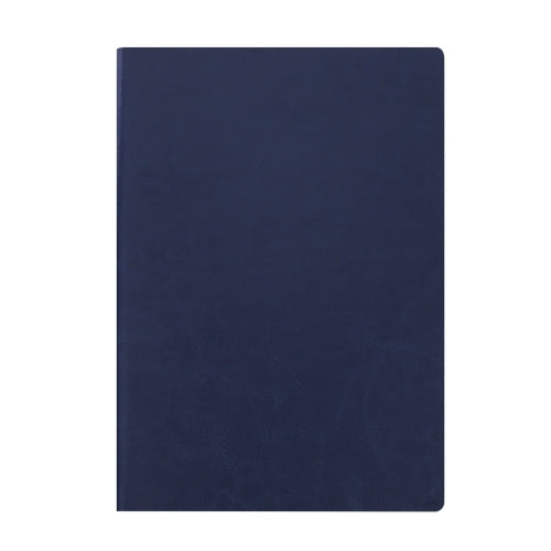 2 PCS Imitation Leather Business Notebook Retro Notebook, Cover color: Blue, Specification: A5