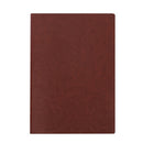2 PCS Imitation Leather Business Notebook Retro Notebook, Cover color: Brown, Specification: A5
