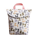 Cotton Diaper Bag Small Portable Diaper Storage Bag(Blue Fox)