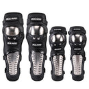 SULAITE GT341 Motorcycle Stainless Steel Knee Pads Elbow Pads Off-Road Cycling Racing Anti-Fall Sports Protective Gear