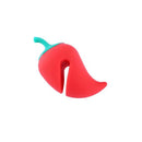 4 PCS Small Pepper Shape Pot Lid Overflow Preventer Silicone Pot Lid Raised Anti Overflow Gadgets