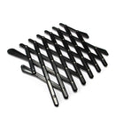 Pet Car Window Protective Fence Car Retractable Protective Fence, Specification: 24x11.8x1.2cm(Black)
