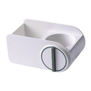 Hair Dryer Rack Free Punching Toilet Shelves(White)