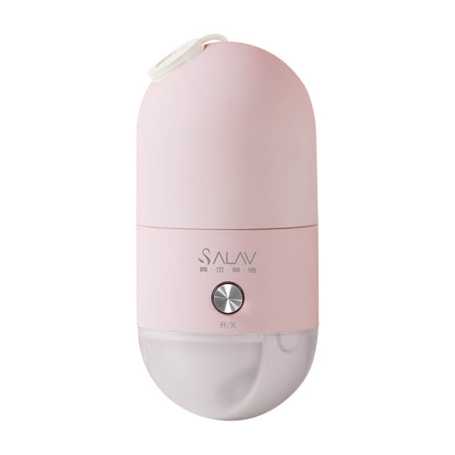 SALAV TS-F03 Household Handheld Mini Capsule Hang Ironing Machine Garment Steamer, CN Plug(Pink)