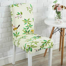 Modern Minimalist Printed Stretch Chair Cover, Size:38-60cm(Warbler)