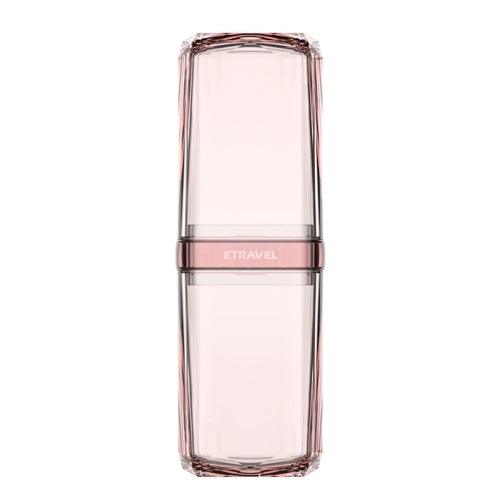 Business Trip Wash Cup Suit Wash Bag Portable Couple Toothbrush Box Mouthwash Cup Simple Model (Pink)