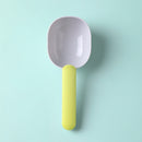 5 PCS Cat Food Dog Food Spoon Pet Food Spoon Dog Cat Supplies(Gray+Green)
