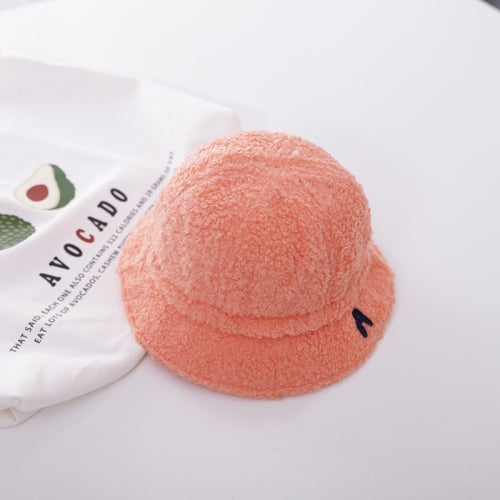 Winter Children Hats Baby Fisherman Hat Letter Basin Hat, Size: Cap Circumference About 50cm( Orange)