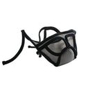 Pet Dog Mouth Cover Mask Flat Face Dog Mouth Cover Anti-Fog And Anti-Dust Mask M(Gray)
