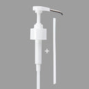 2 PCS Household Soy Sauce Bottle Stainless Steel Press Oiler Squeeze Pump Head Fuel Consumption Press Nozzle(White)