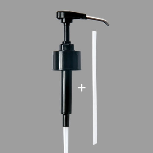 2 PCS Household Soy Sauce Bottle Stainless Steel Press Oiler Squeeze Pump Head Fuel Consumption Press Nozzle(Black)