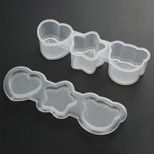 4 Sets Children Bento DIY Rice Ball Sushi Mold Set, Specification: Heart Star Bear