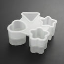 4 Sets Children Bento DIY Rice Ball Sushi Mold Set, Specification: Four Flowers