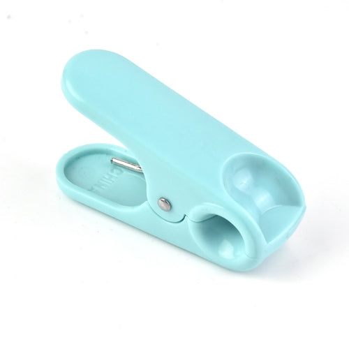 10 PCS Multifunctional Sealing Clip Food Preservation Sealing Clip Office Folder Plastic Bag Clip Mini (Blue)