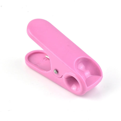 10 PCS Multifunctional Sealing Clip Food Preservation Sealing Clip Office Folder Plastic Bag Clip Mini (Pink)