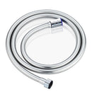 Shower Hose Water Heater Rain Shower Bathroom Stainless Steel Shower PVC Nozzle Hose, Specification: 1.5m Silver