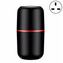 Electric Small Grinder Household Seasoning Miscellaneous Grains Chinese Medicine Coffee Grinder 220V UK Plug (Black)