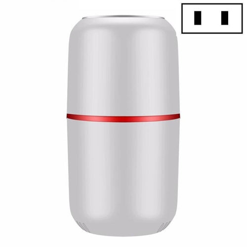 Electric Small Grinder Household Seasoning Miscellaneous Grains Chinese Medicine Coffee Grinder 110V US Plug (White)