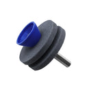 4 PCS Lawn Mower Sharpener Grinding Wheel Sharpener Industrial Grinding Head, Specification: 2-layer Grey