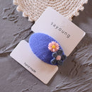 10 PCS Children BB Clip Does Not Hurt The Hairpin Baby Bangs Clip(Blue)