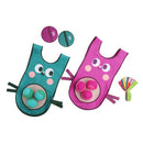 Children Crazy Dodge Ball Vest Parent-Child Interaction Throw Sticky Target Game Props, Style: Partner Set