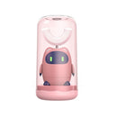 Lanbeibei Children U-Shaped Automatic Electric Toothbrush 6-12 Years Old Plus Version (Pink)