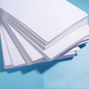 White A4 Printing Paper Double-coated Copy Paper for Office, Style:80G White 500 Sheets