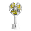 Desktop Portable Handheld Mini Silent Fan, Colour: X3 White