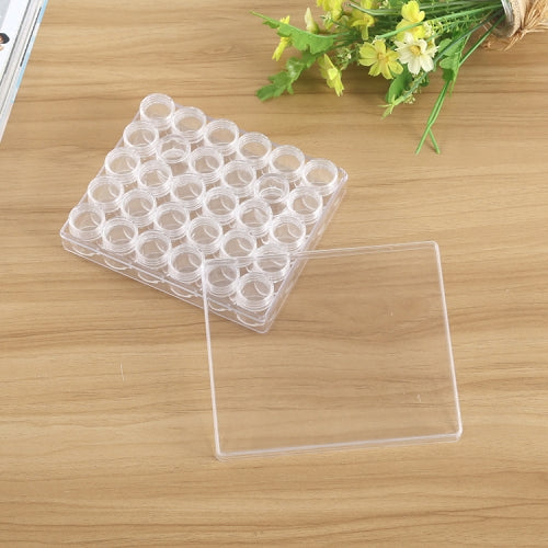 30 in 1 Storage Jars Cosmetic Plastic Sub-Bottles Screw-Sealed Empty Bottles With Lids