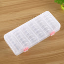 Nail Art Tool Decoration Empty Box Diamond Box Empty Bottle Set 28 Small Round Bottles + 1 Shell