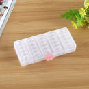 5g Transparent Round Bottle Plastic Box Set Cream Bottle Foundation Eye Shadow Manicure Cosmetic Contact Box 5 Conjoined
