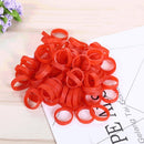 Red Bundled Rubber Band Environmental Protection Rubber Ring 1kg / Bag