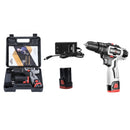 NANWEI Electric Screwdriver Percussion Drill Mini Hand Lithium Electric Drill, CN Plug, 18V Impact Type (One Battery One Charger)