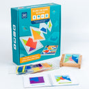 Figure Layered Overlap Desktop Game Children Logical Thinking Training Tangram Toys