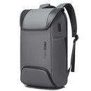 BANGE Men Anti-Theft Backpack Waterproof Large-Capacity Backpack Computer Bag(Gray)