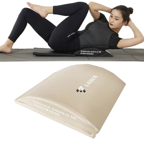 Eaden Yoga Mat Household Non-Slip Sit-Up Mat Sports Fitness Mat(Khaki Grey)